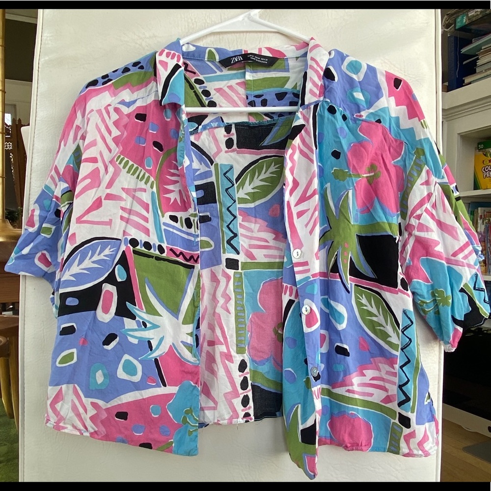 Zara button up shirt